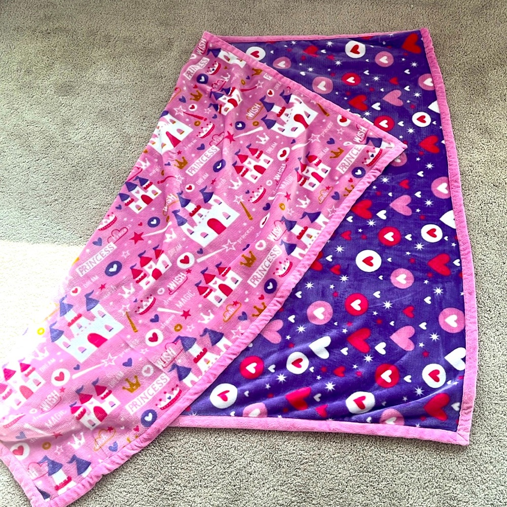 Like New! Reversible Kids’ Blanket